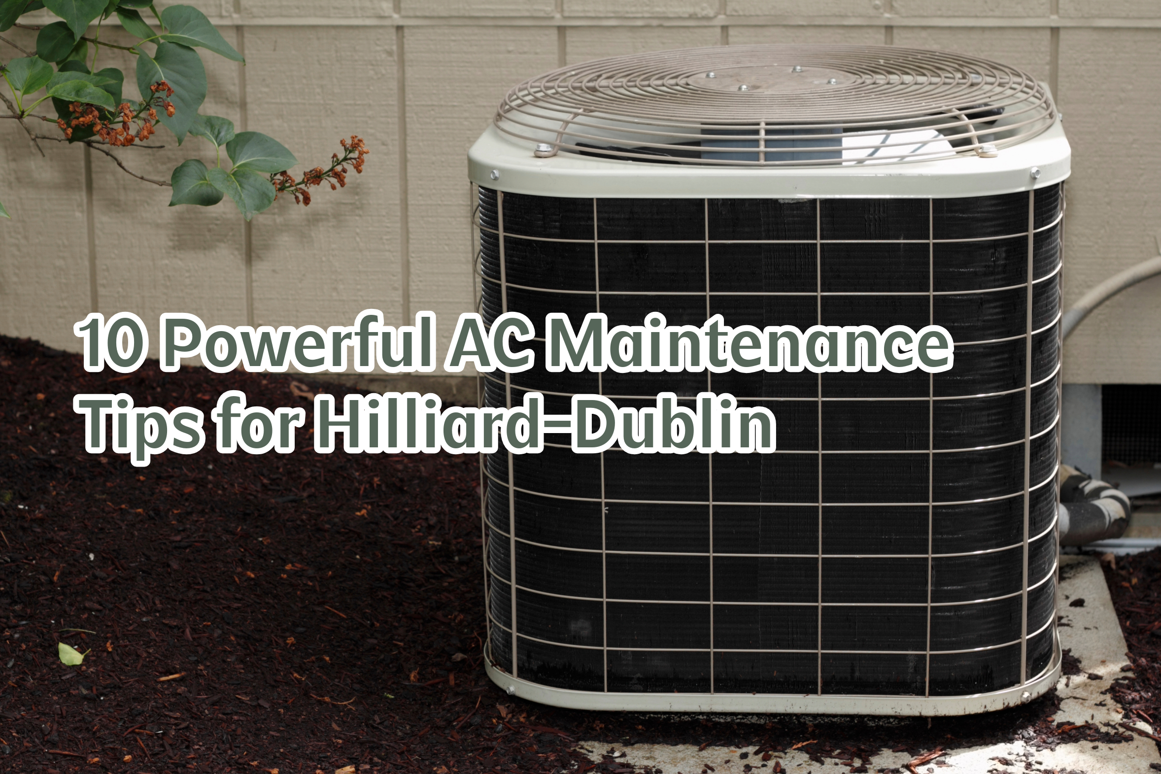 Hilliard-Dublin, Ohio HVAC blog on essential AC maintenance tips.